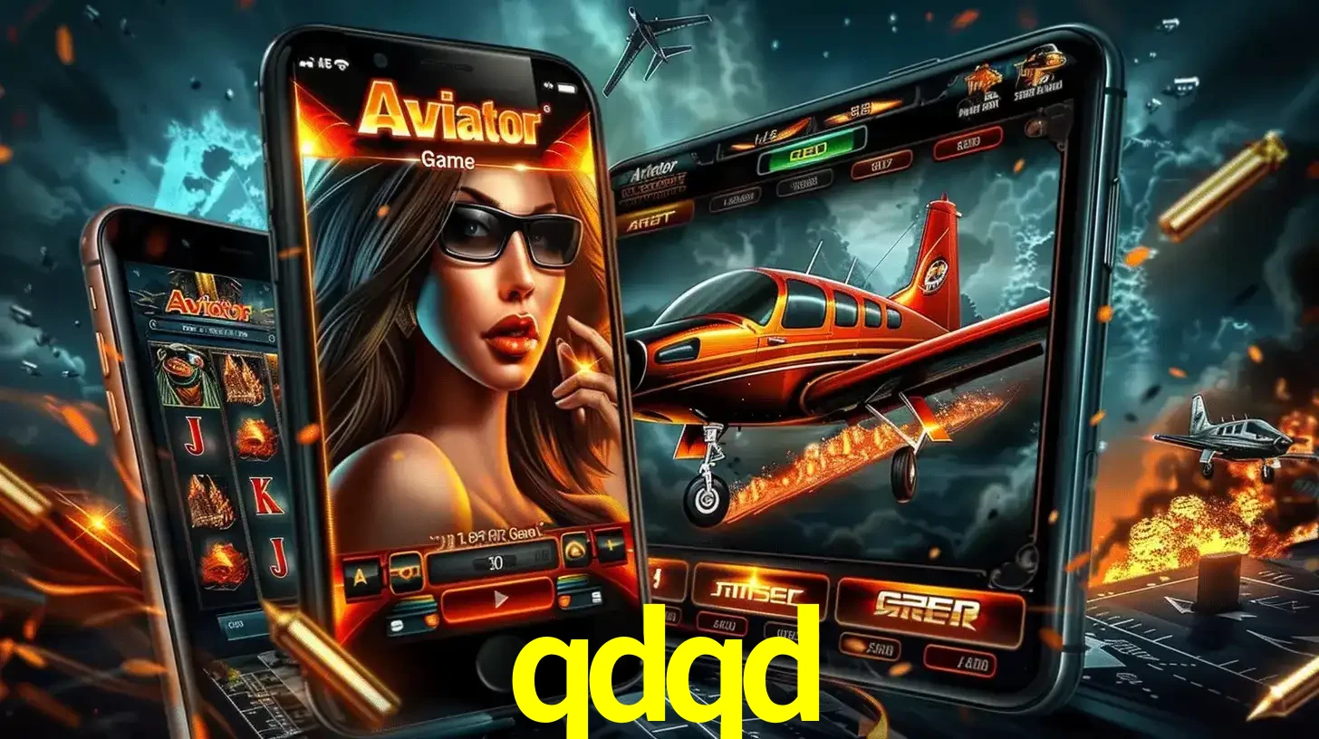 O popular jogo de apostas Aviator exibido em vários celulares e tablets, mostrando a interface emocionante e a ação de voo disponíveis para jogar agora no qdqd.